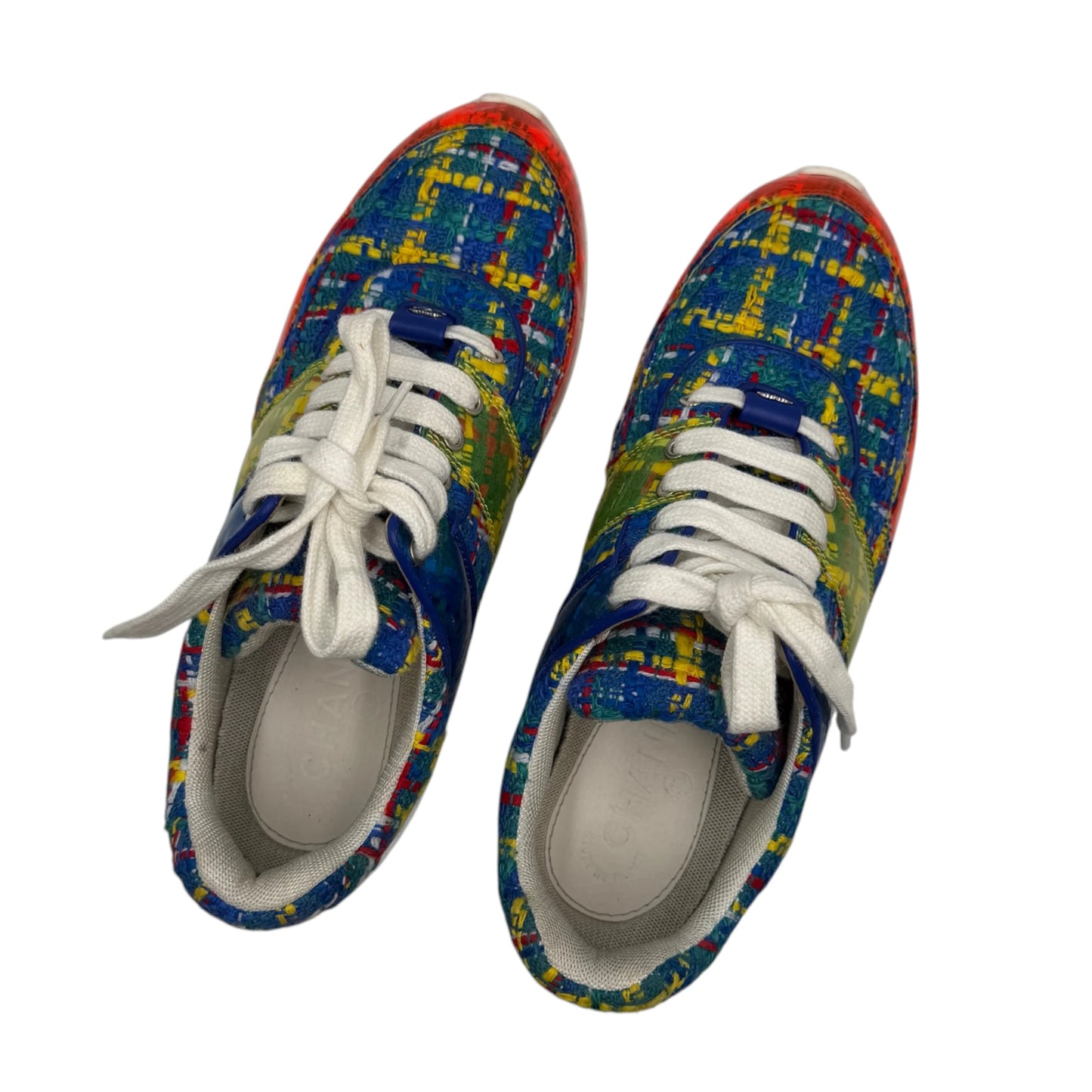 Chanel Tweed Sneakers