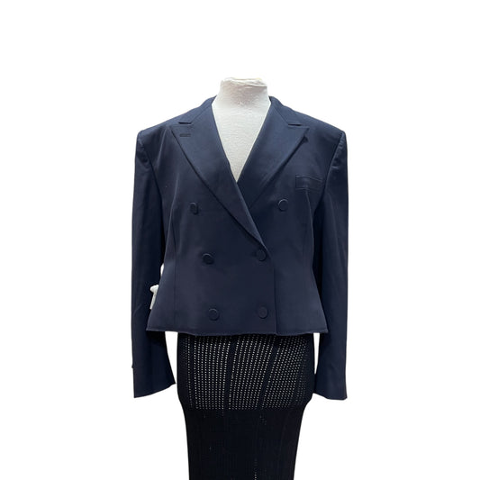 St. John Navy Wool Blazer
