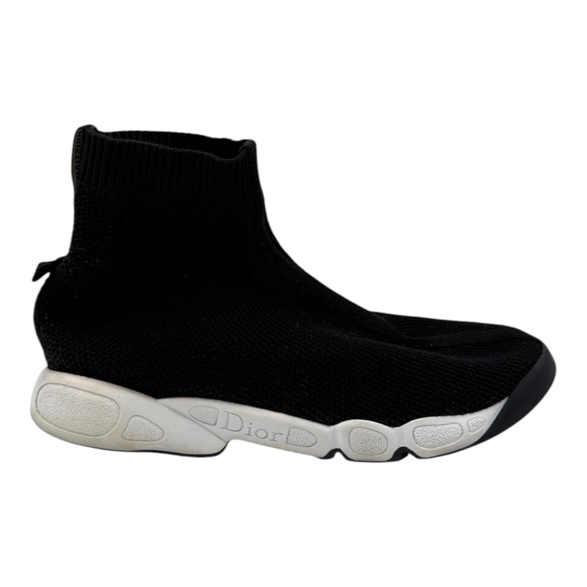 Christian Dior Fusion 2.0 Techinical Knit High-Top Sock Sneakers
