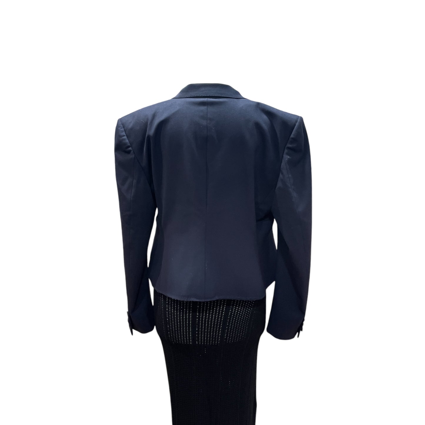 St. John Navy Wool Blazer