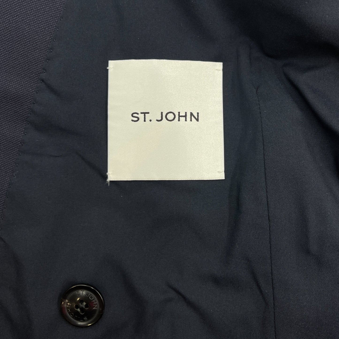 St. John Navy Wool Blazer
