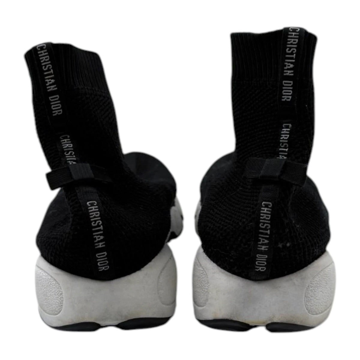Christian Dior Fusion 2.0 Techinical Knit High-Top Sock Sneakers