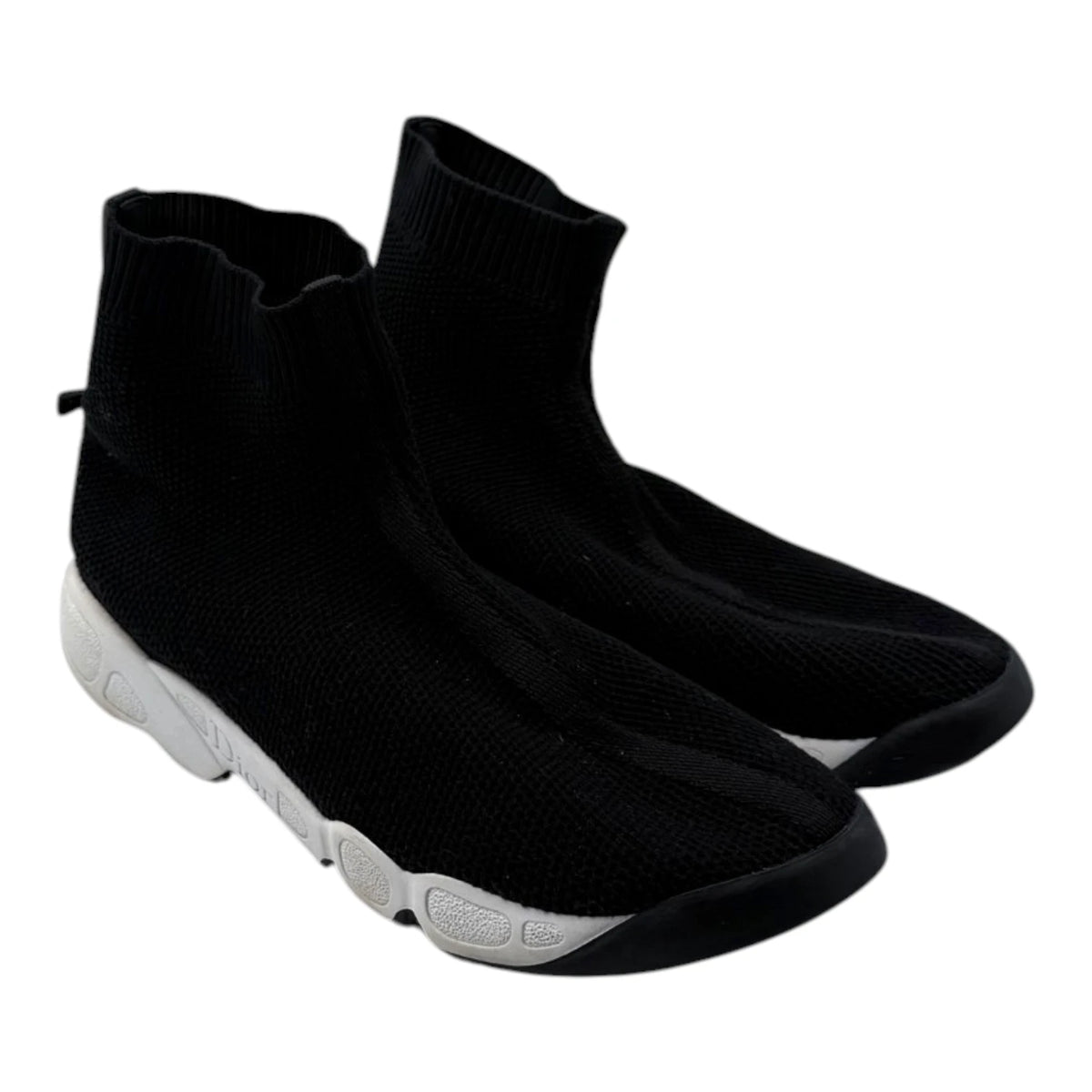 Christian Dior Fusion 2.0 Techinical Knit High-Top Sock Sneakers