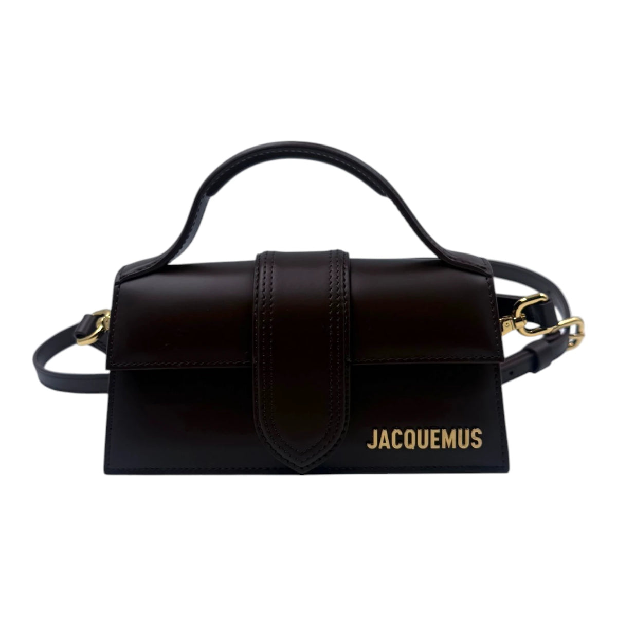 Jacquemus Le Bambino Brown Leather Shoulder Bag