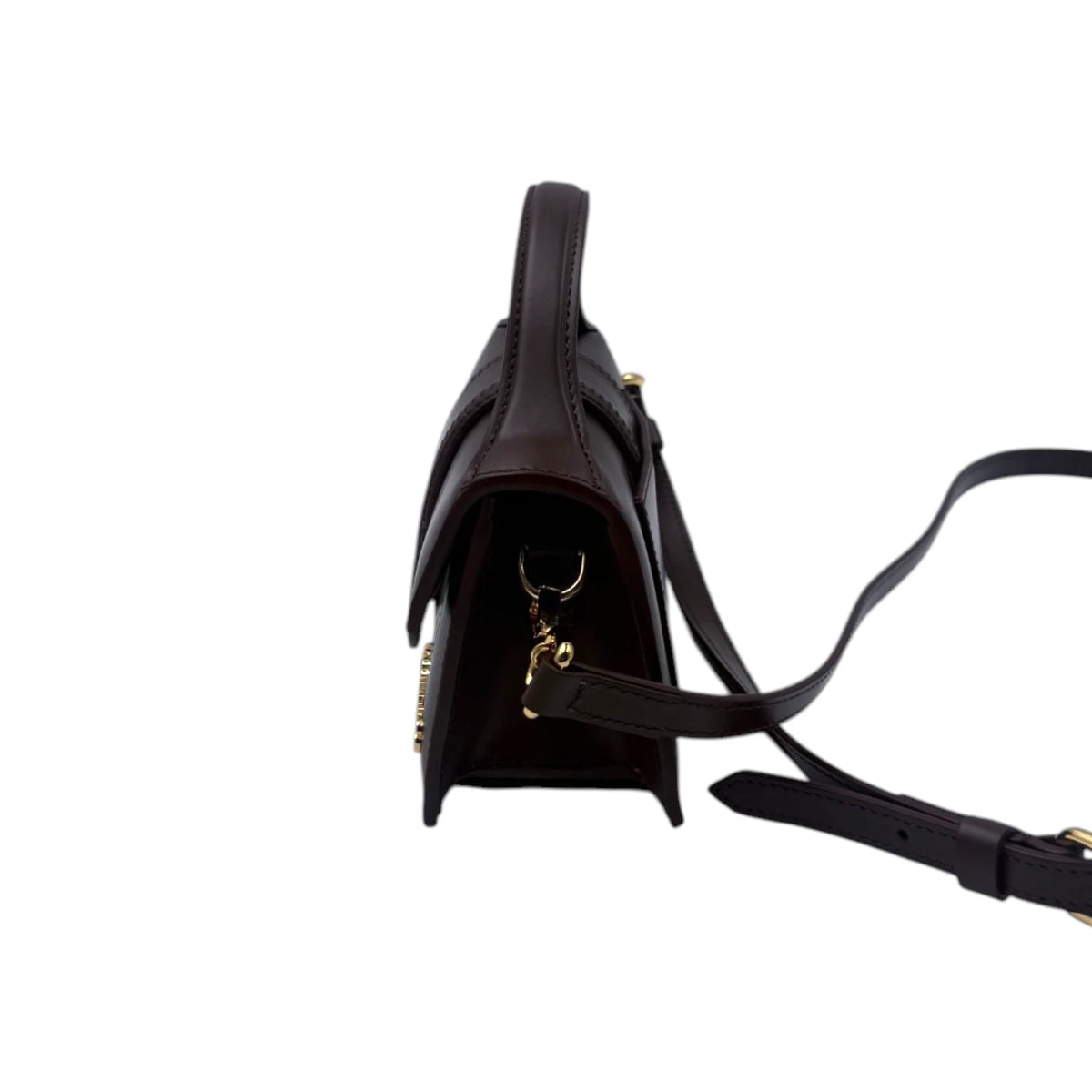 Jacquemus Le Bambino Brown Leather Shoulder Bag