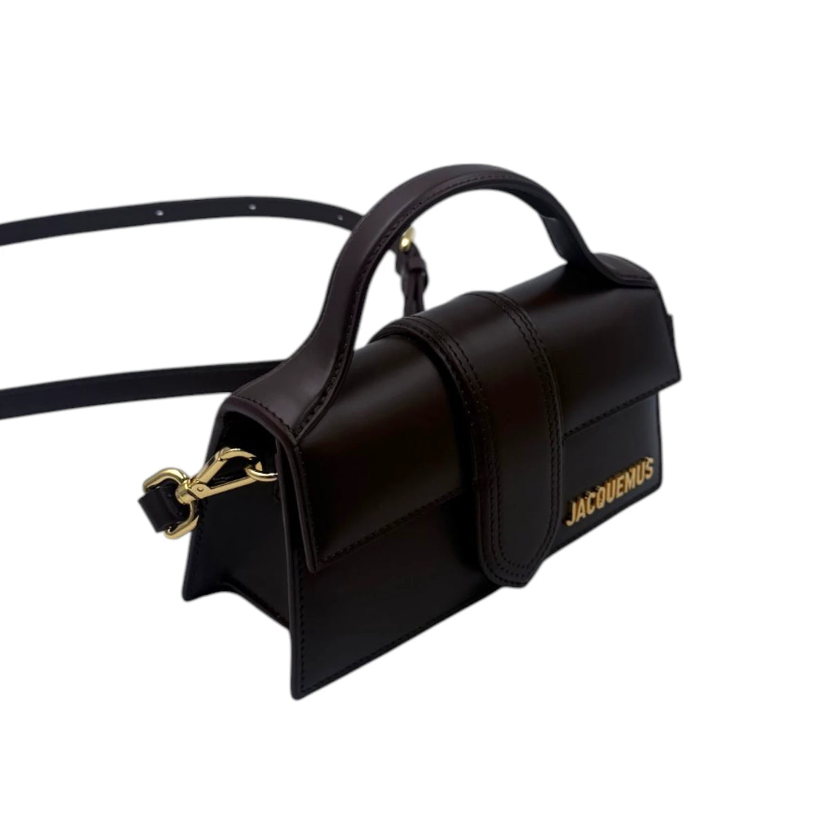 Jacquemus Le Bambino Brown Leather Shoulder Bag