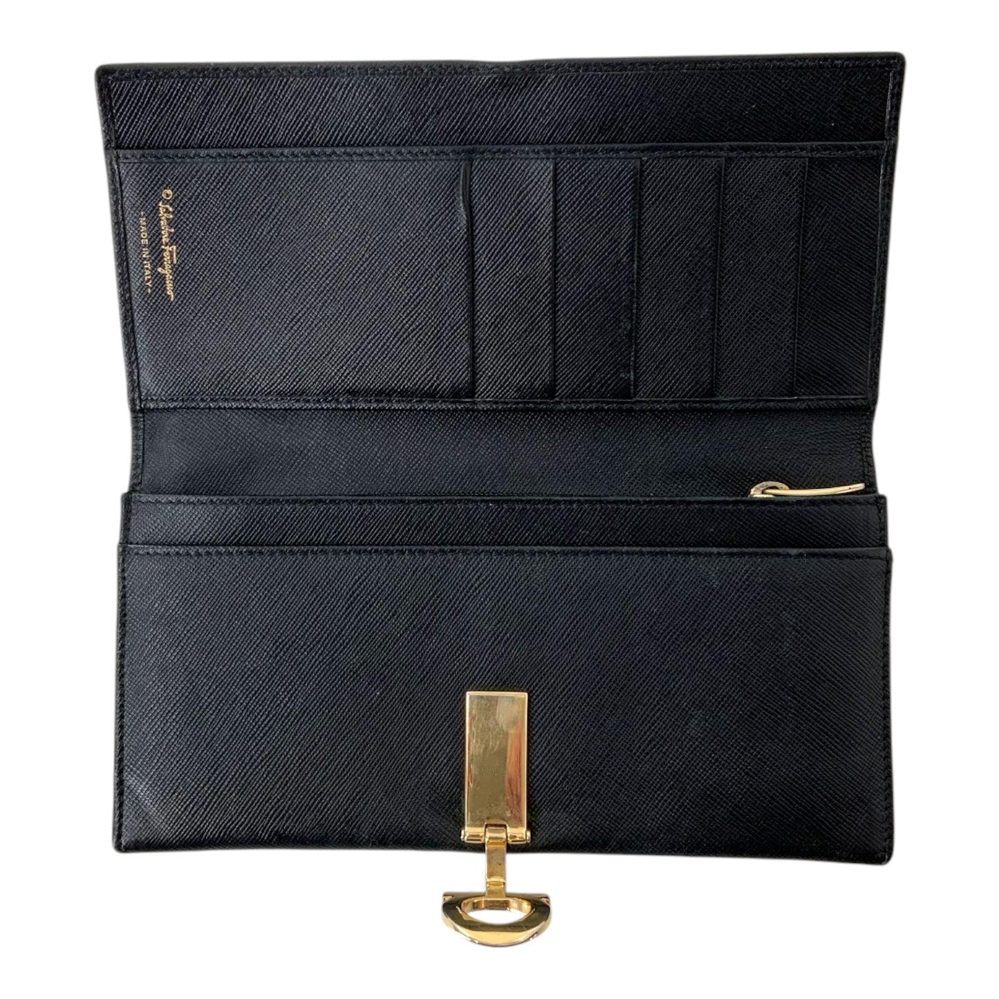 Salvatore Ferragamo Gancini Continental Wallet