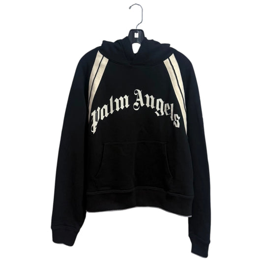 Palm Angels Curved Logo Track Hoodie