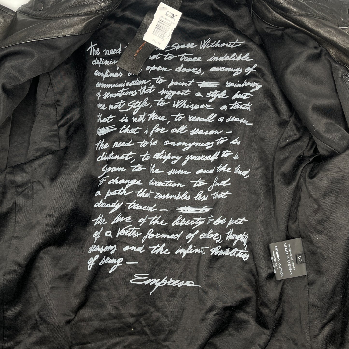 Empresa Leather Jacket