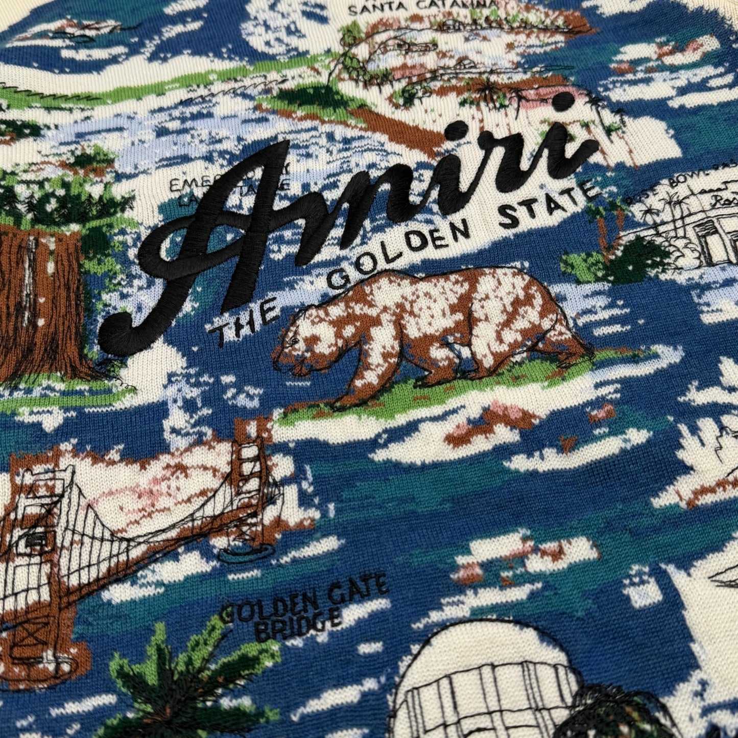 Amiri Aloha Wool Sweater