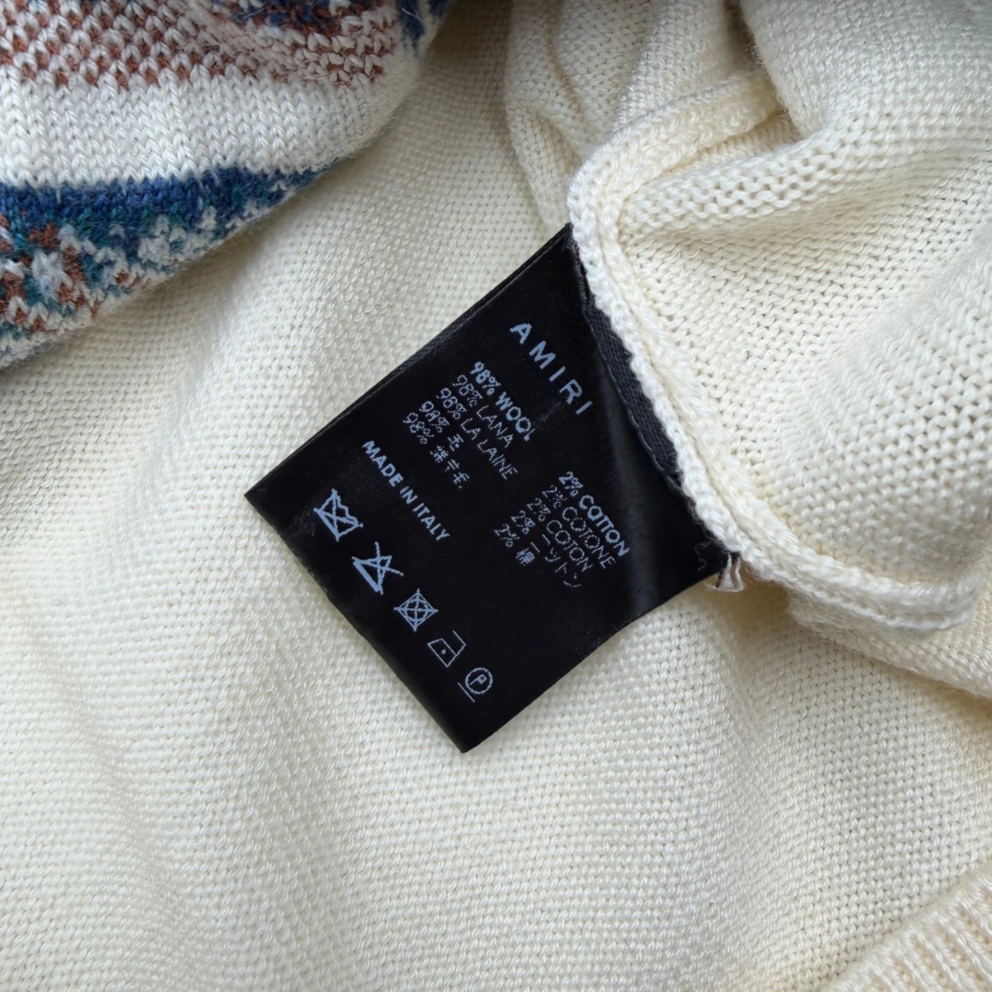 Amiri Aloha Wool Sweater