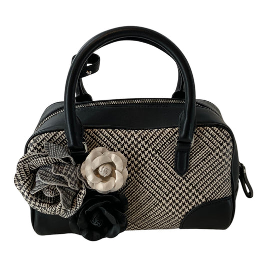 Lauren Ralph Lauren Glen Plaid Leather Small Emerie Satchel