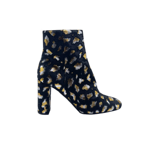 Saint Laurent Metallic Leopard Boot
