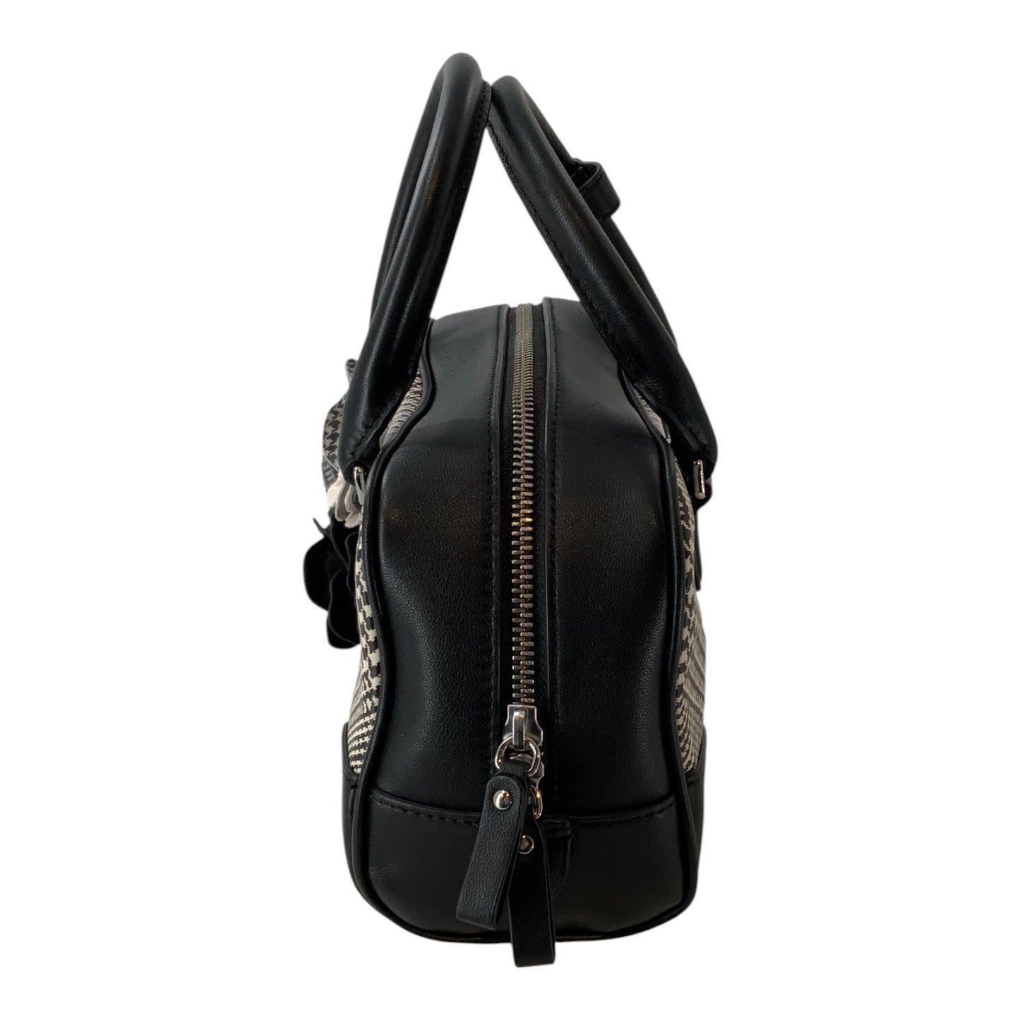 Lauren Ralph Lauren Glen Plaid Leather Small Emerie Satchel