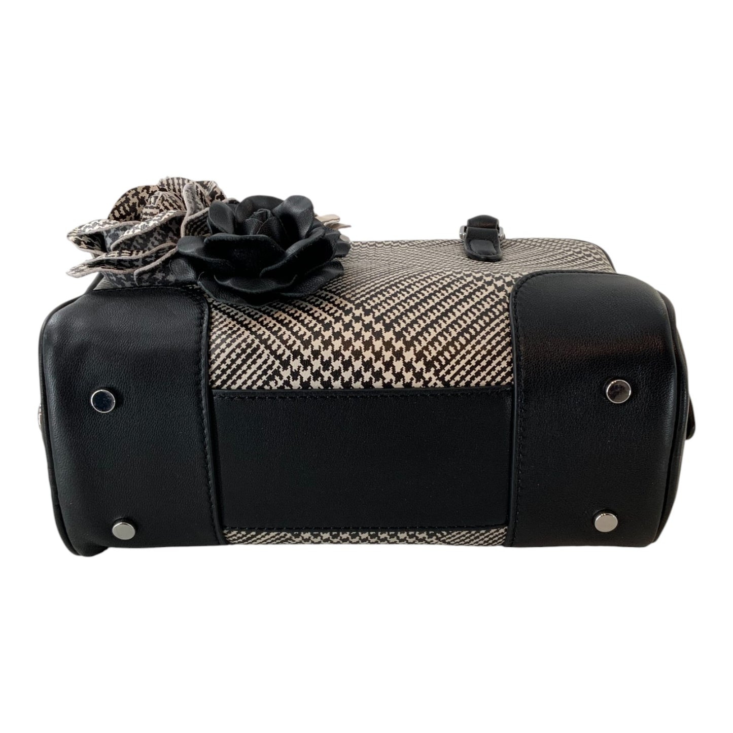 Lauren Ralph Lauren Glen Plaid Leather Small Emerie Satchel