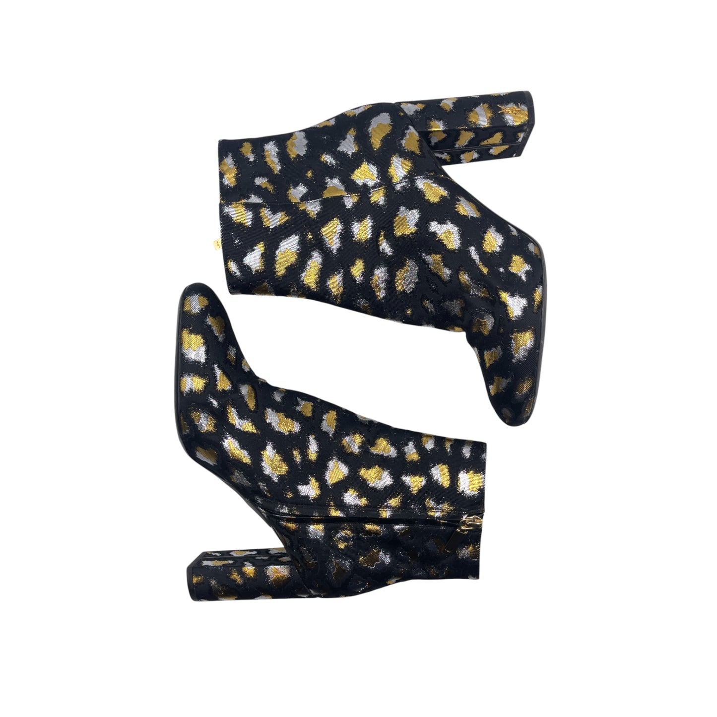Saint Laurent Metallic Leopard Boot