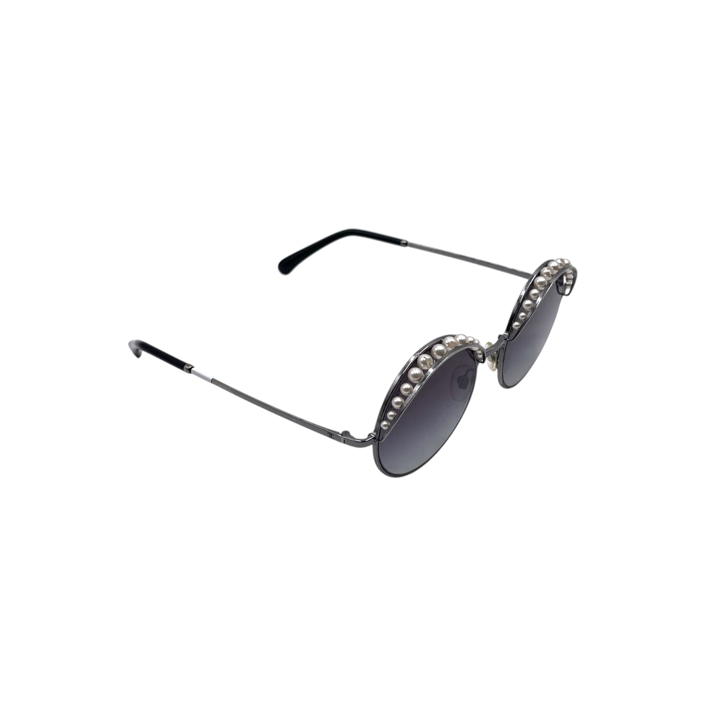 Chanel Pearl Round Sunglasses