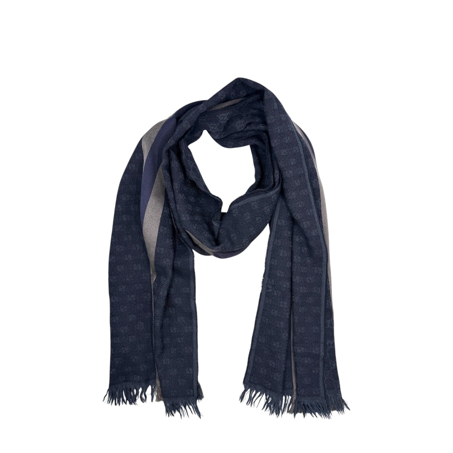 Gucci GG Wool-Silk Scarf