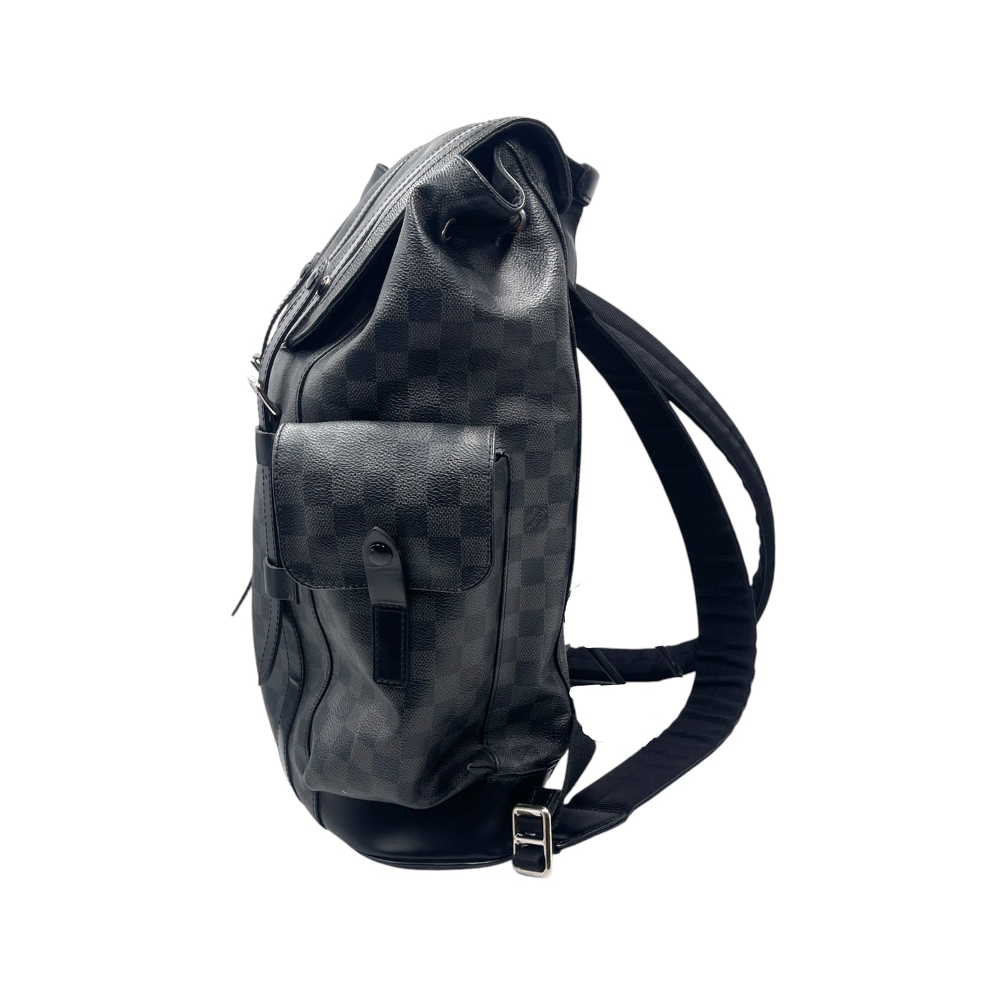 L.V Damier Graphite Christopher PM Backpack