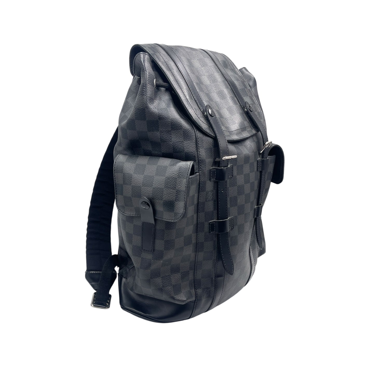 L.V Damier Graphite Christopher PM Backpack