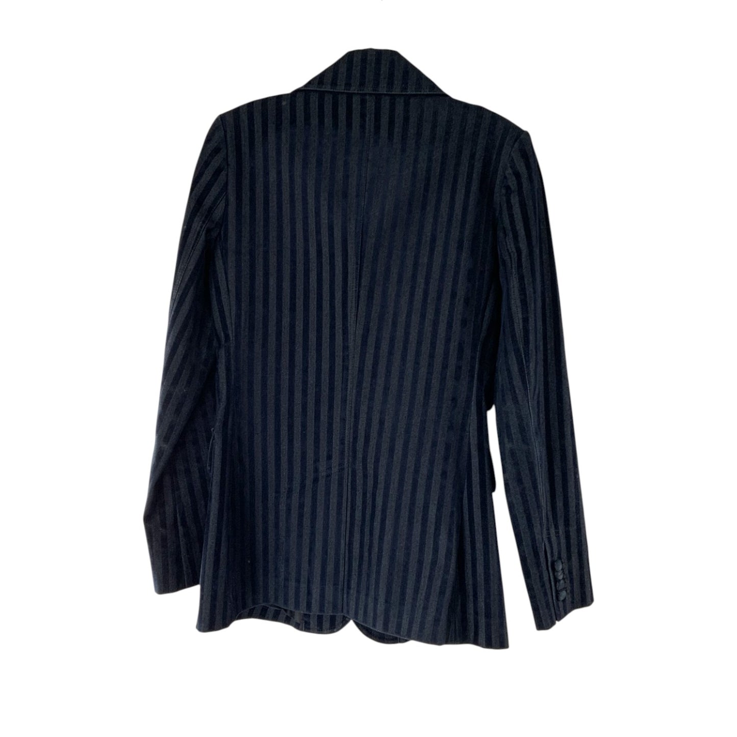 Derek Lam IO Crosby Navy Blue Striped Blazer