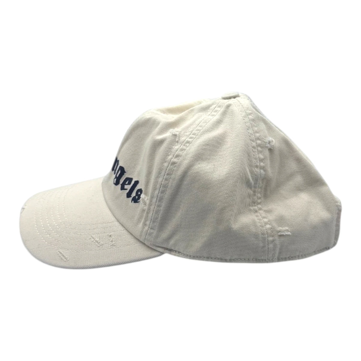 Palm Angels Distressed Logo Cap