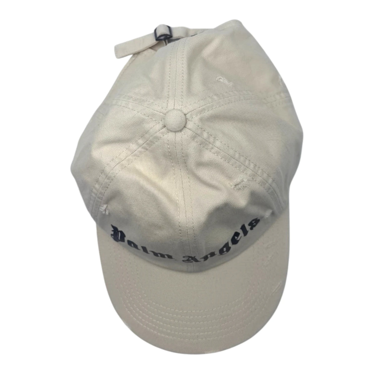 Palm Angels Distressed Logo Cap