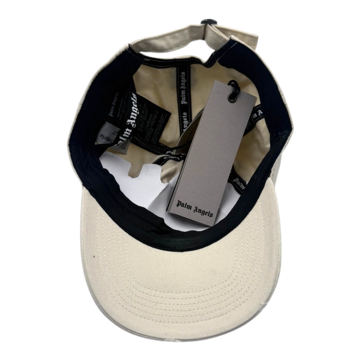 Palm Angels Distressed Logo Cap