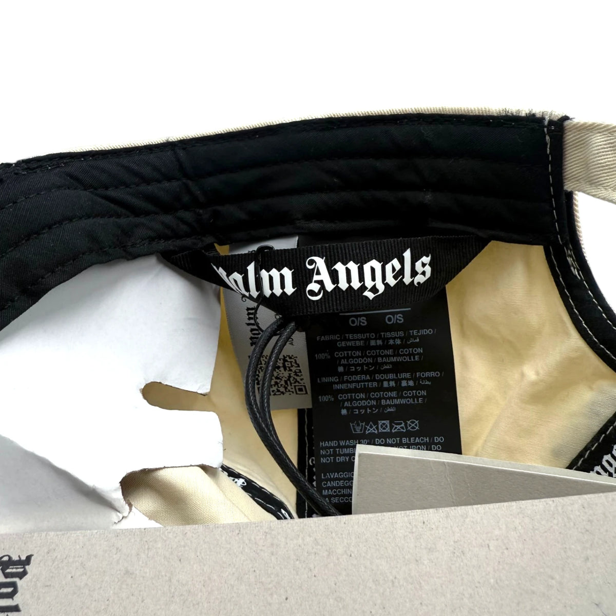 Palm Angels Distressed Logo Cap