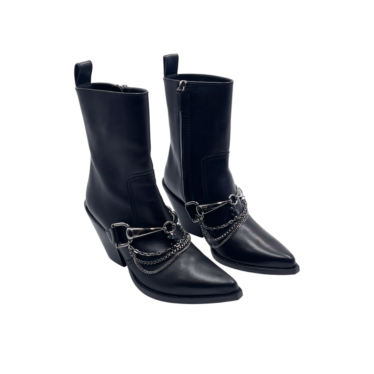Redemption Leather Ankle Boots