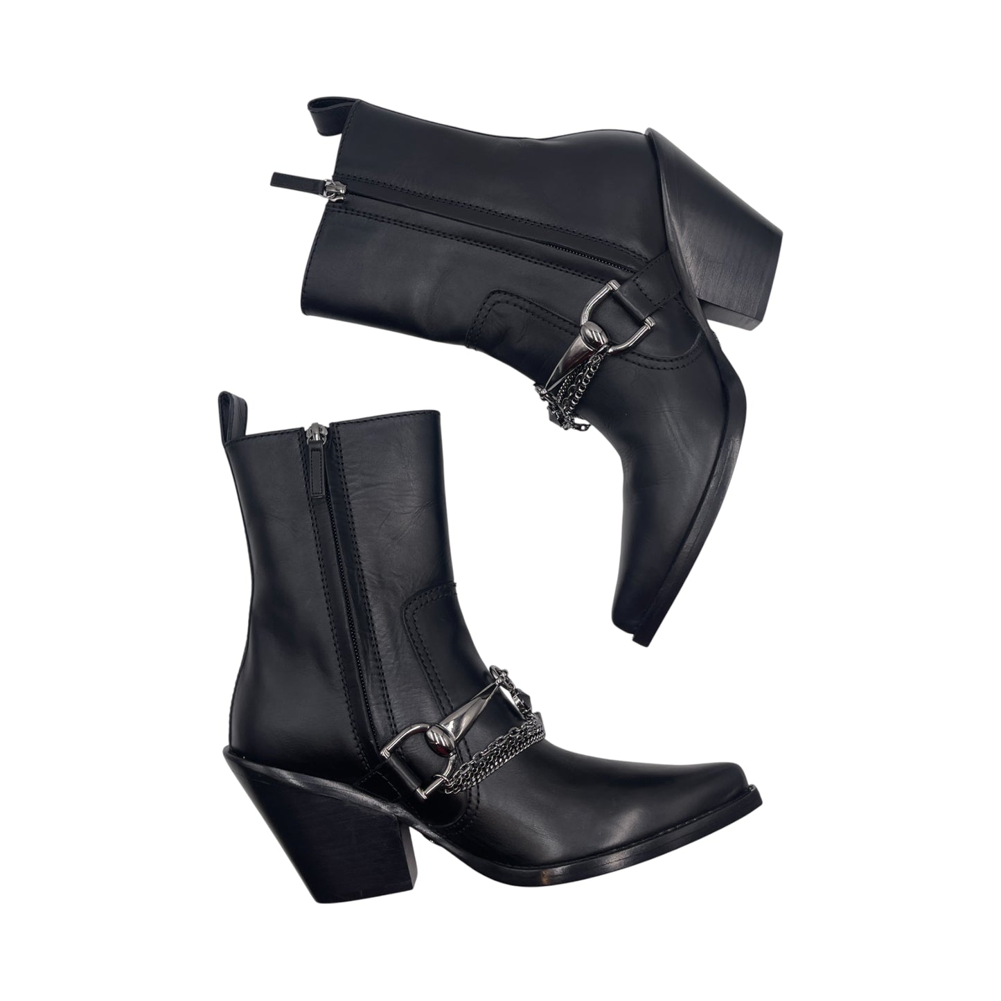 Redemption Leather Ankle Boots