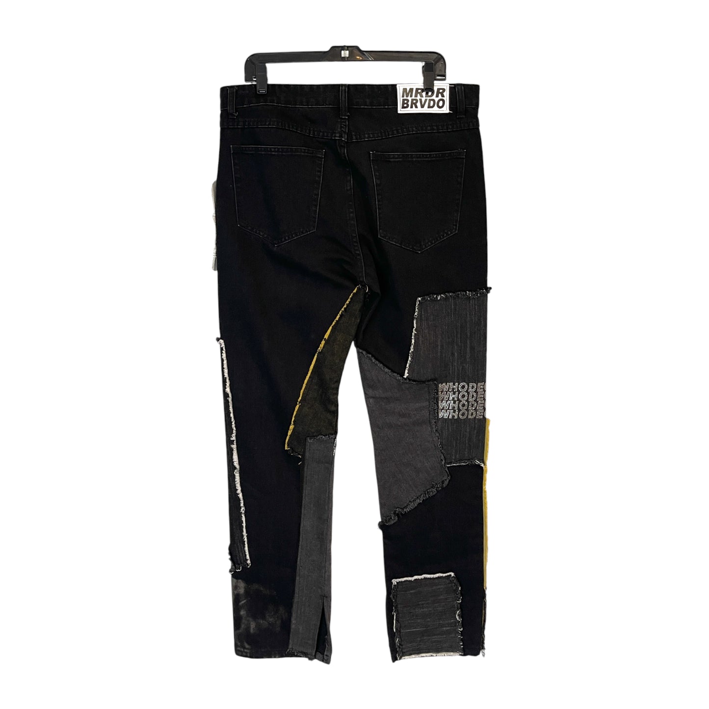 Who Decides War Patchwork Denim