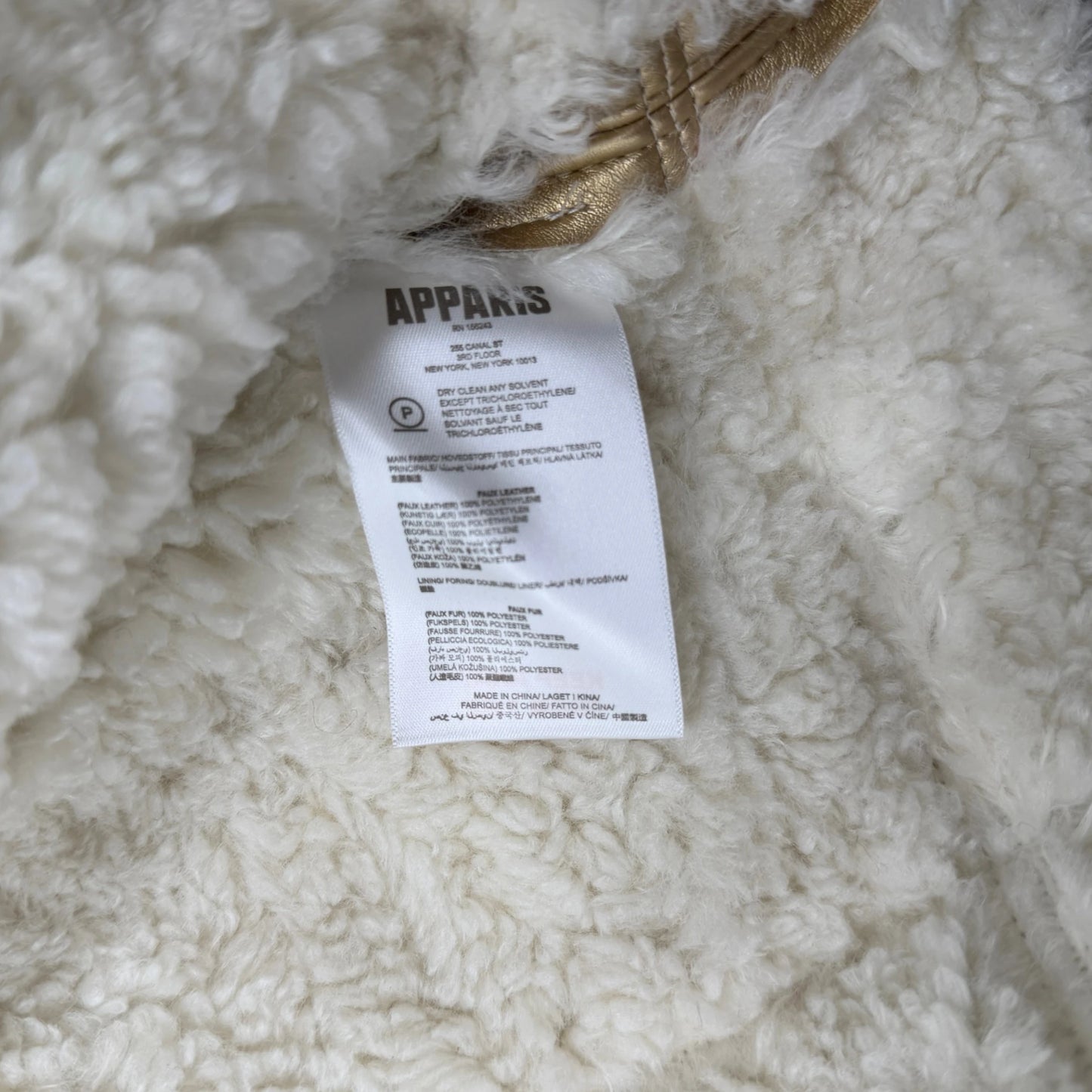 Apparis Faux Leather Jacket