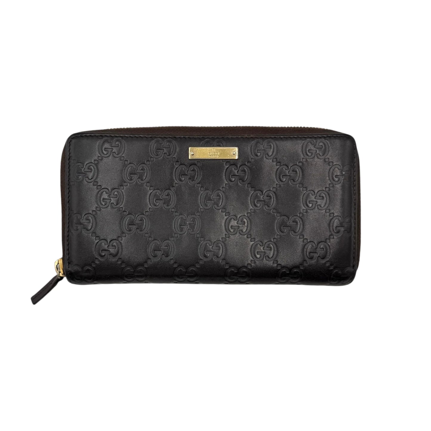 Gucci Guccissima Zip Around Wallet