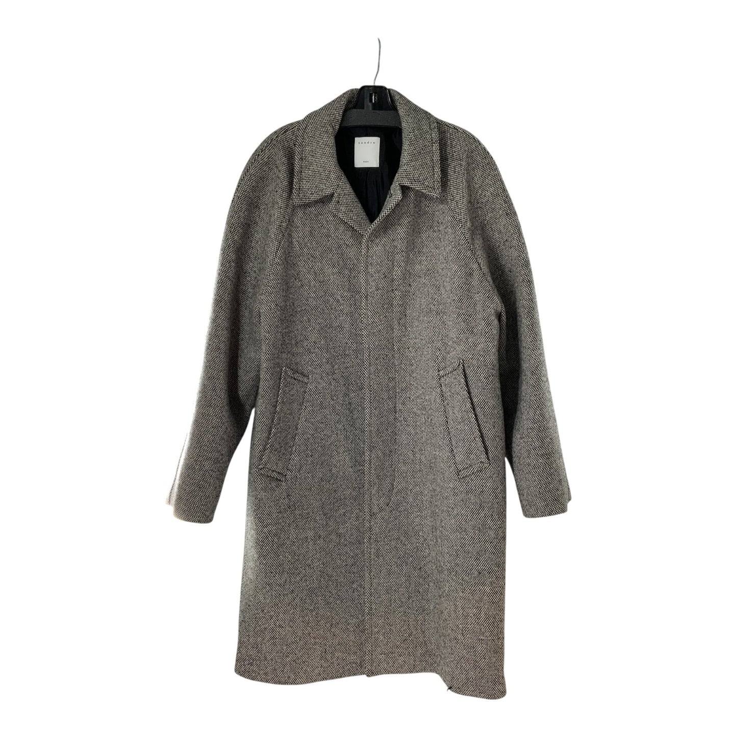 Sandro Black and White Coat