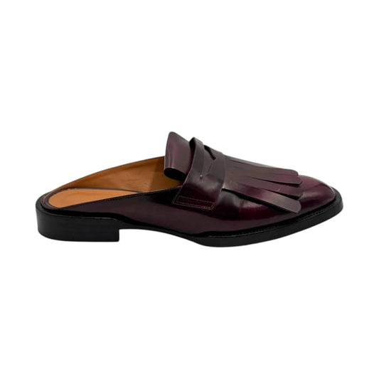 Clergerie Yumi Fringed Loafer Mules
