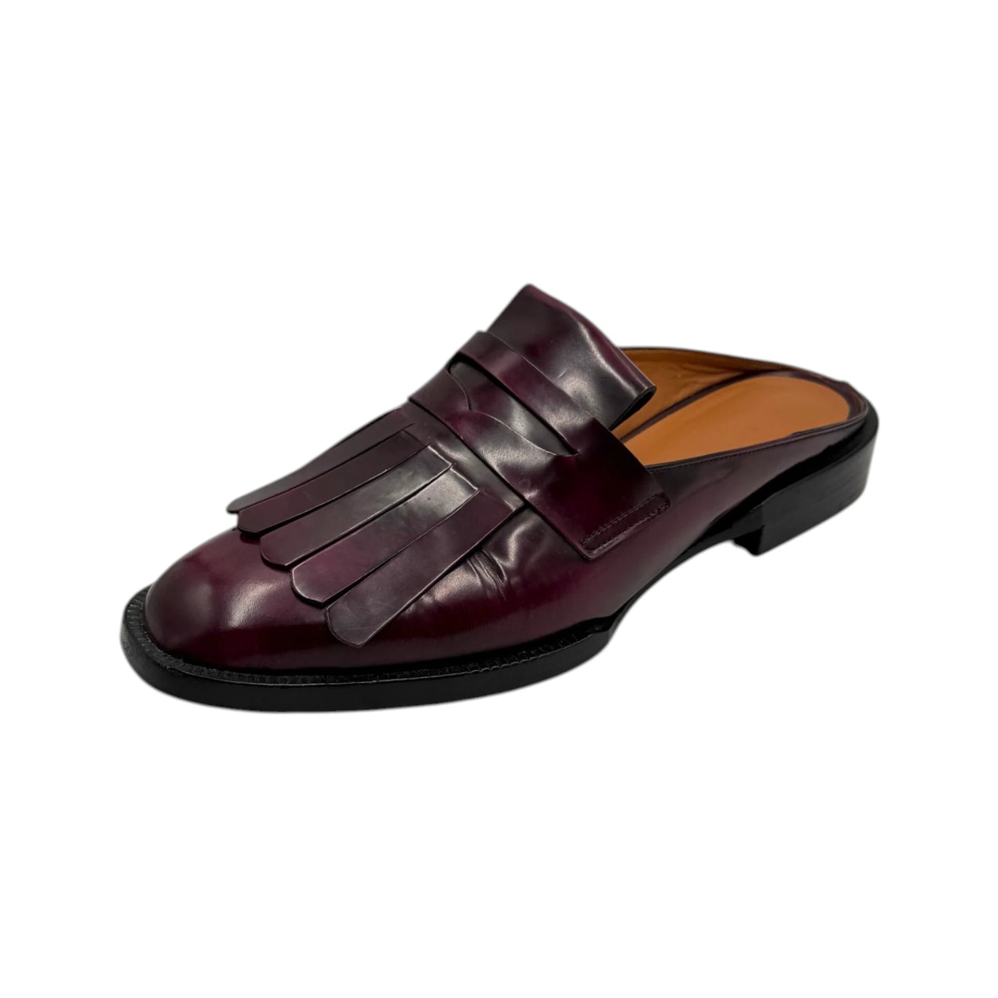 Clergerie Yumi Fringed Loafer Mules