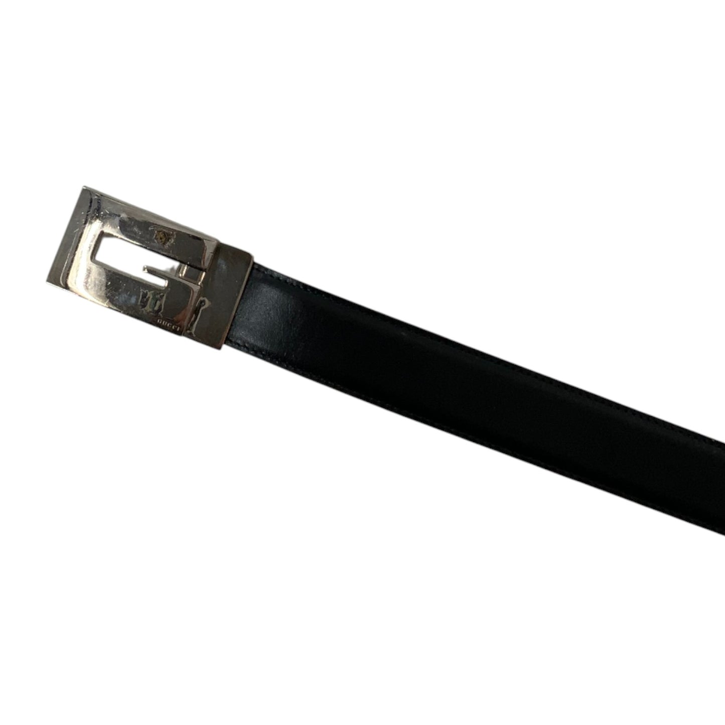 Gucci Black Leather Belt