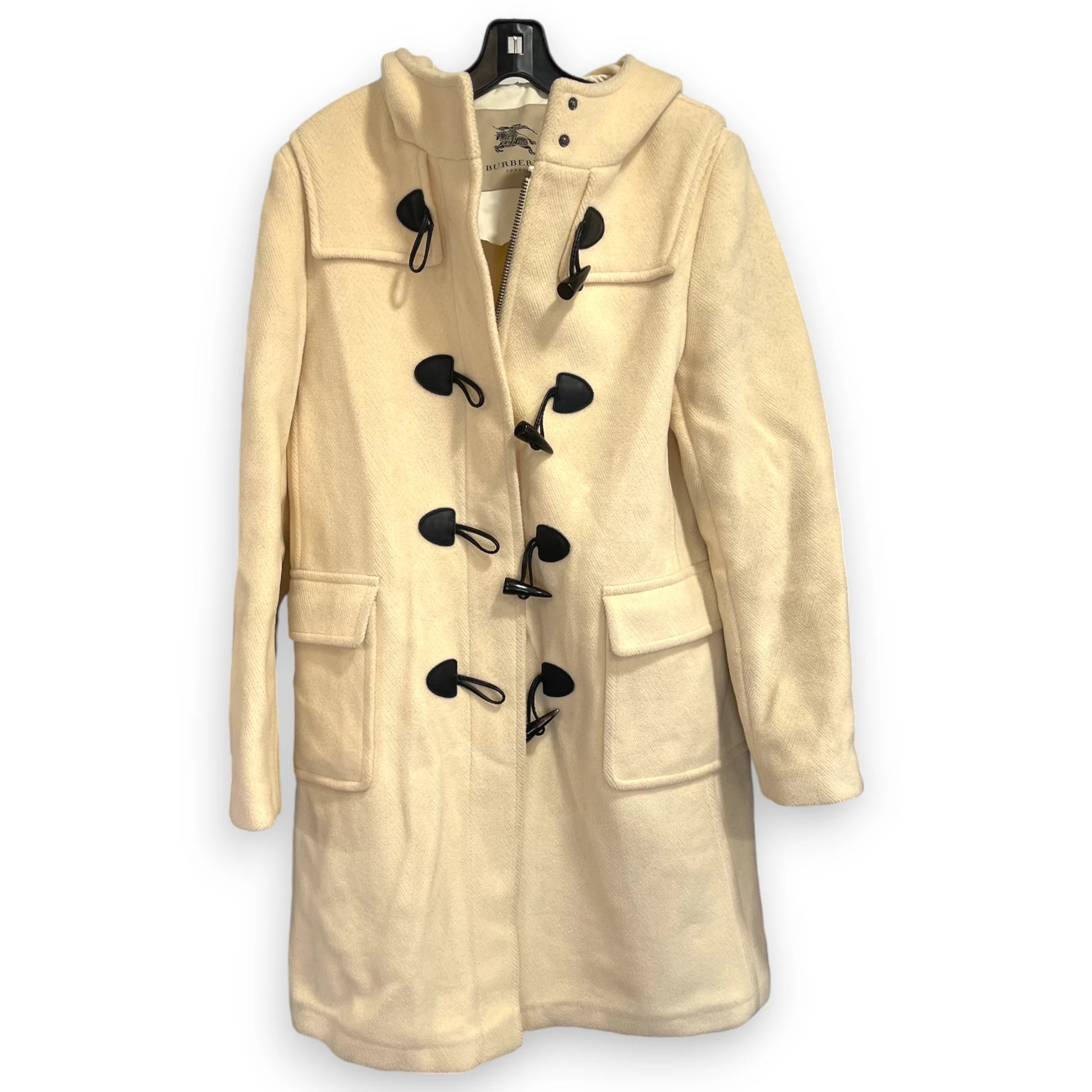 Burberry toggle coat best sale