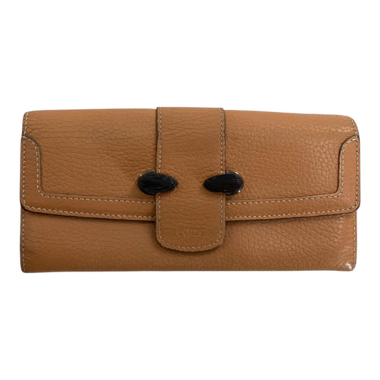 TOD's Caramel Colored Wallet Clutch