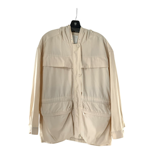 Sandro Cream Colored Windbreaker