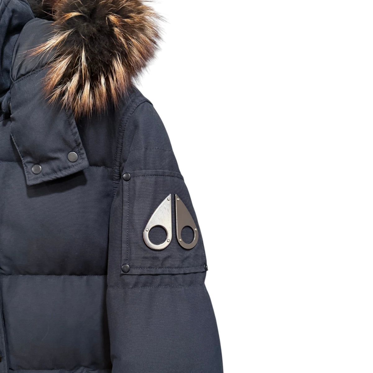 Moose Knuckles Down Fur Trimmed Parka Coat