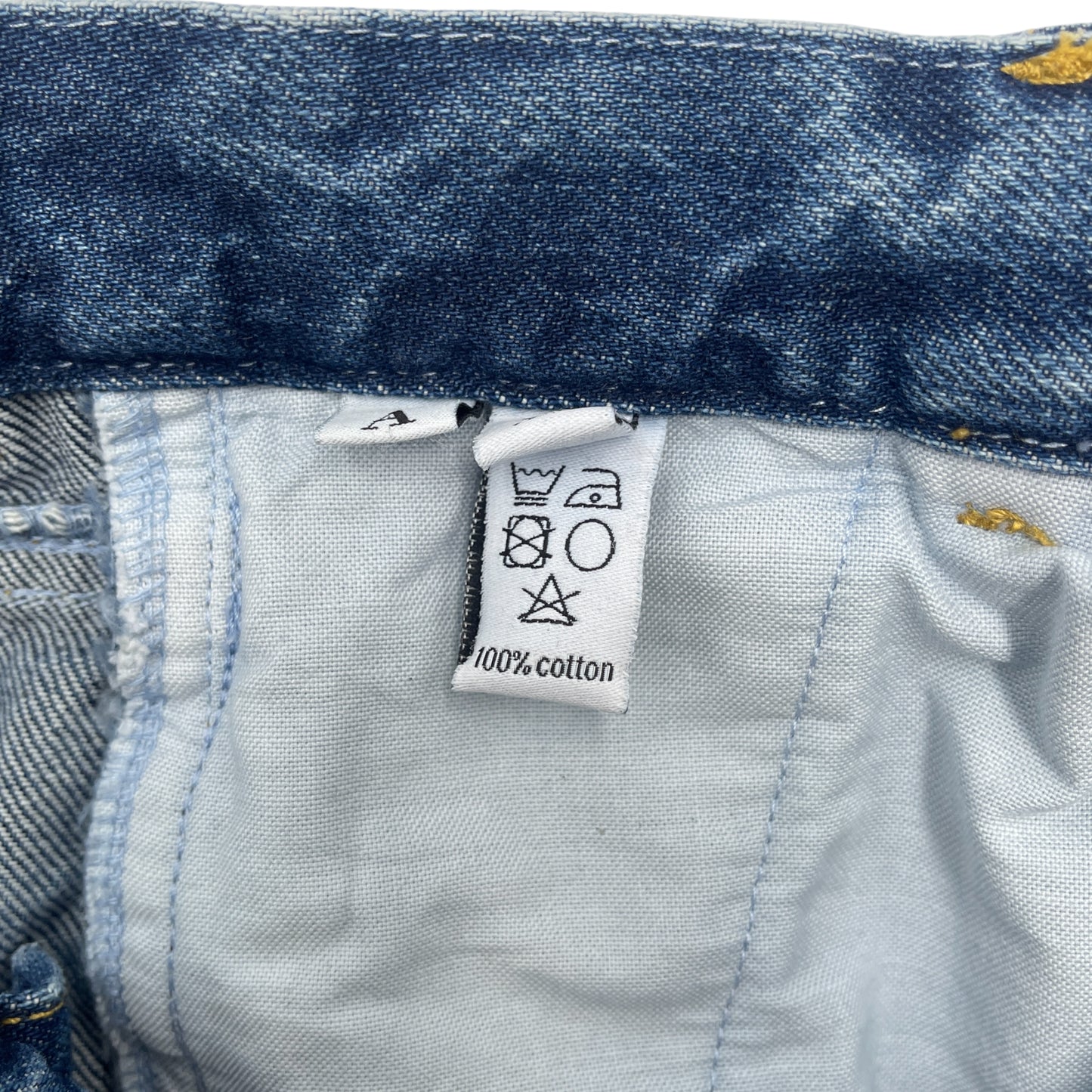 Ksenia Schnaider Cut-Out Knee Jeans