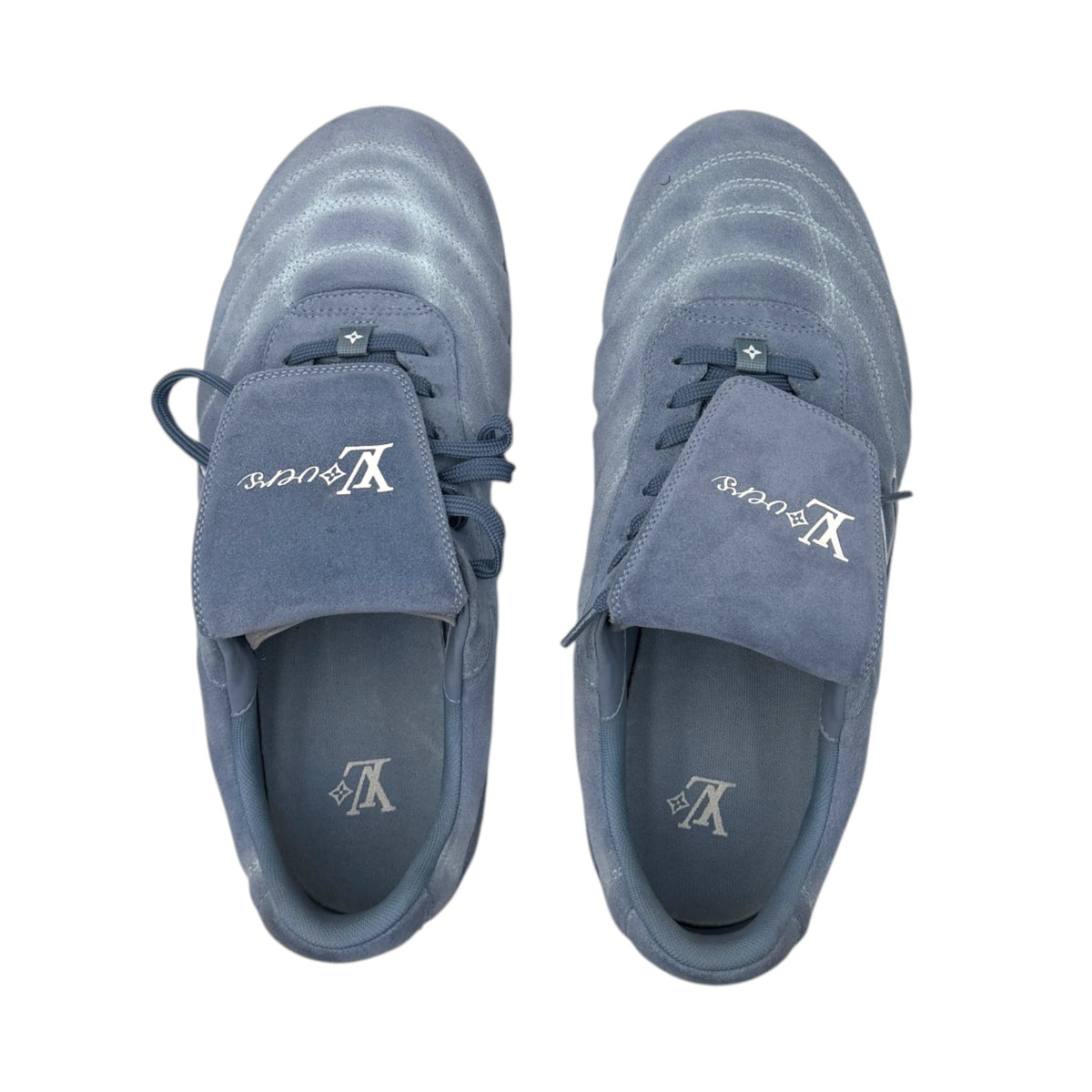 LV Foot Print Suede