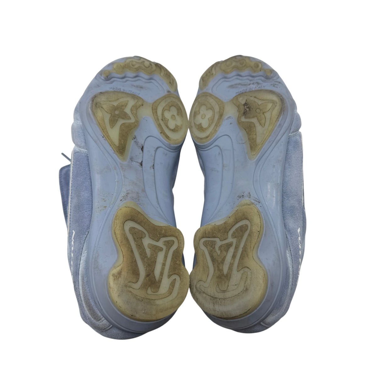 LV Foot Print Suede