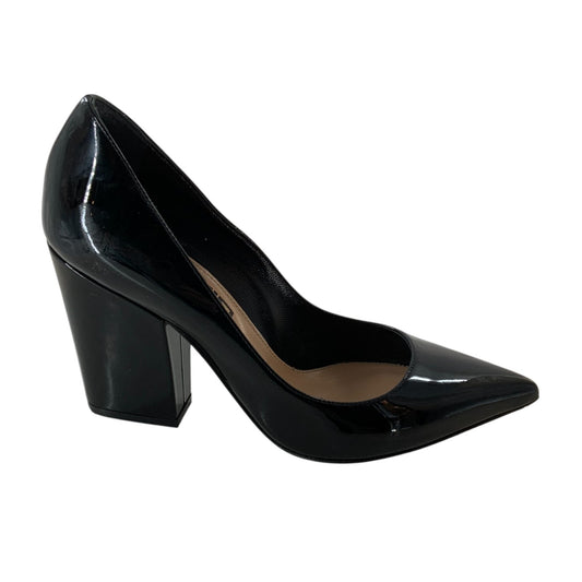 Sergio Rossi Black Pointed Toe Pumps
