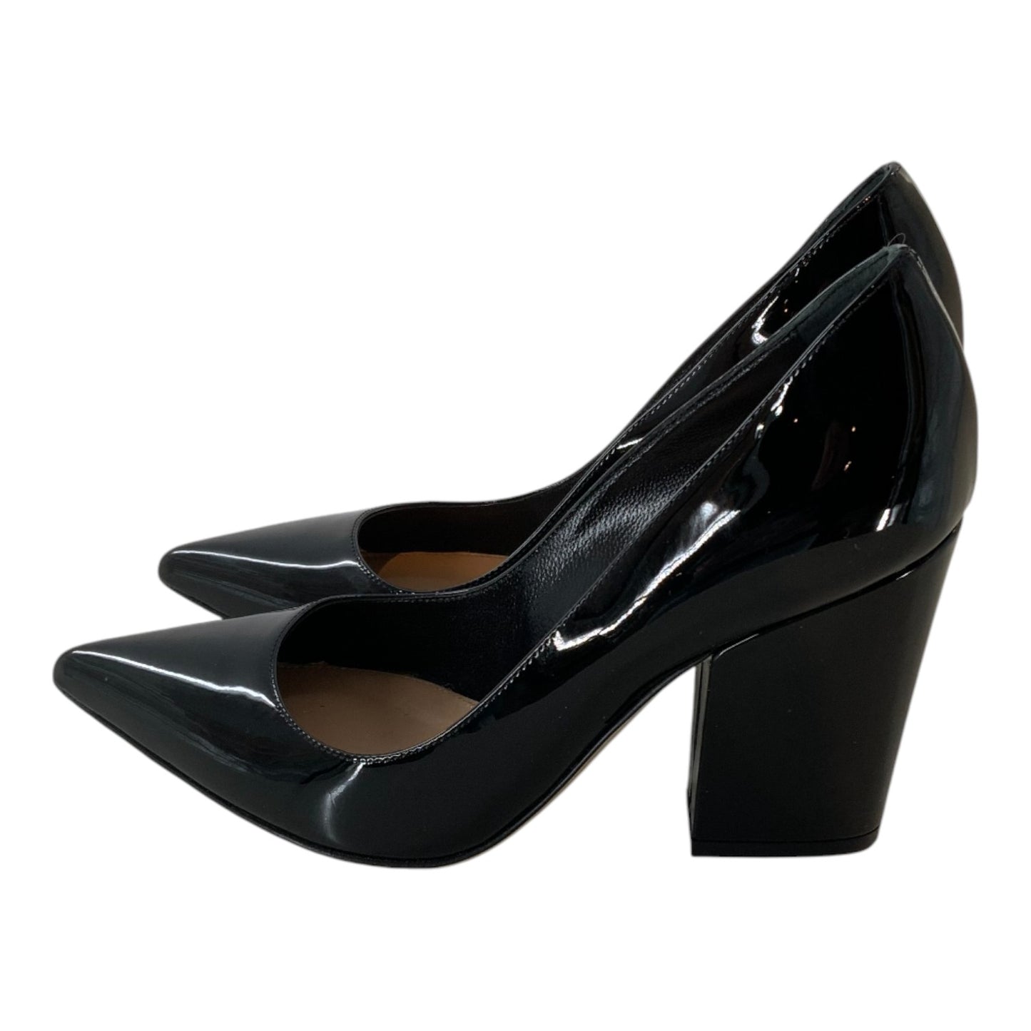Sergio Rossi Black Pointed Toe Pumps