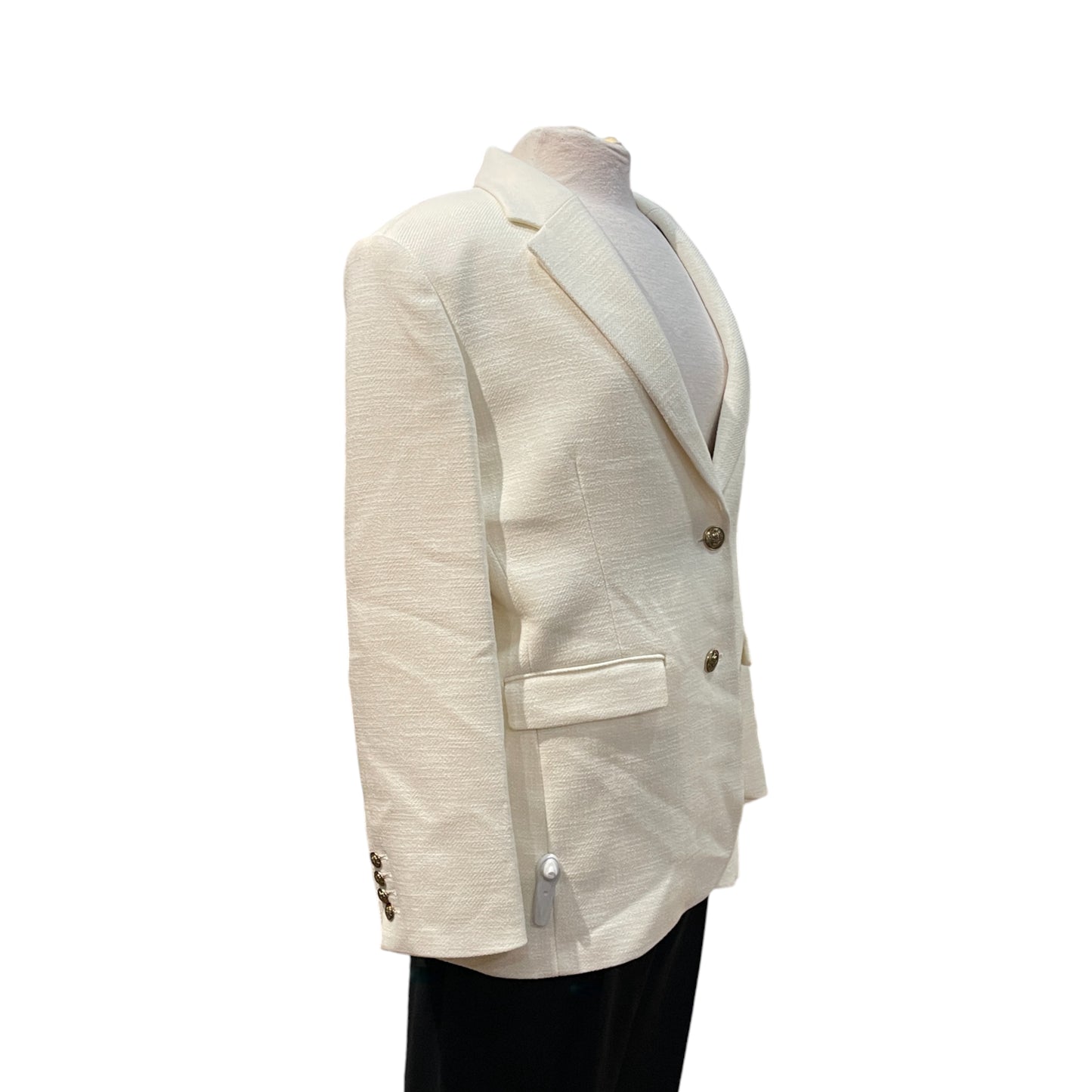 The Kooples Ivory Wool Blazer