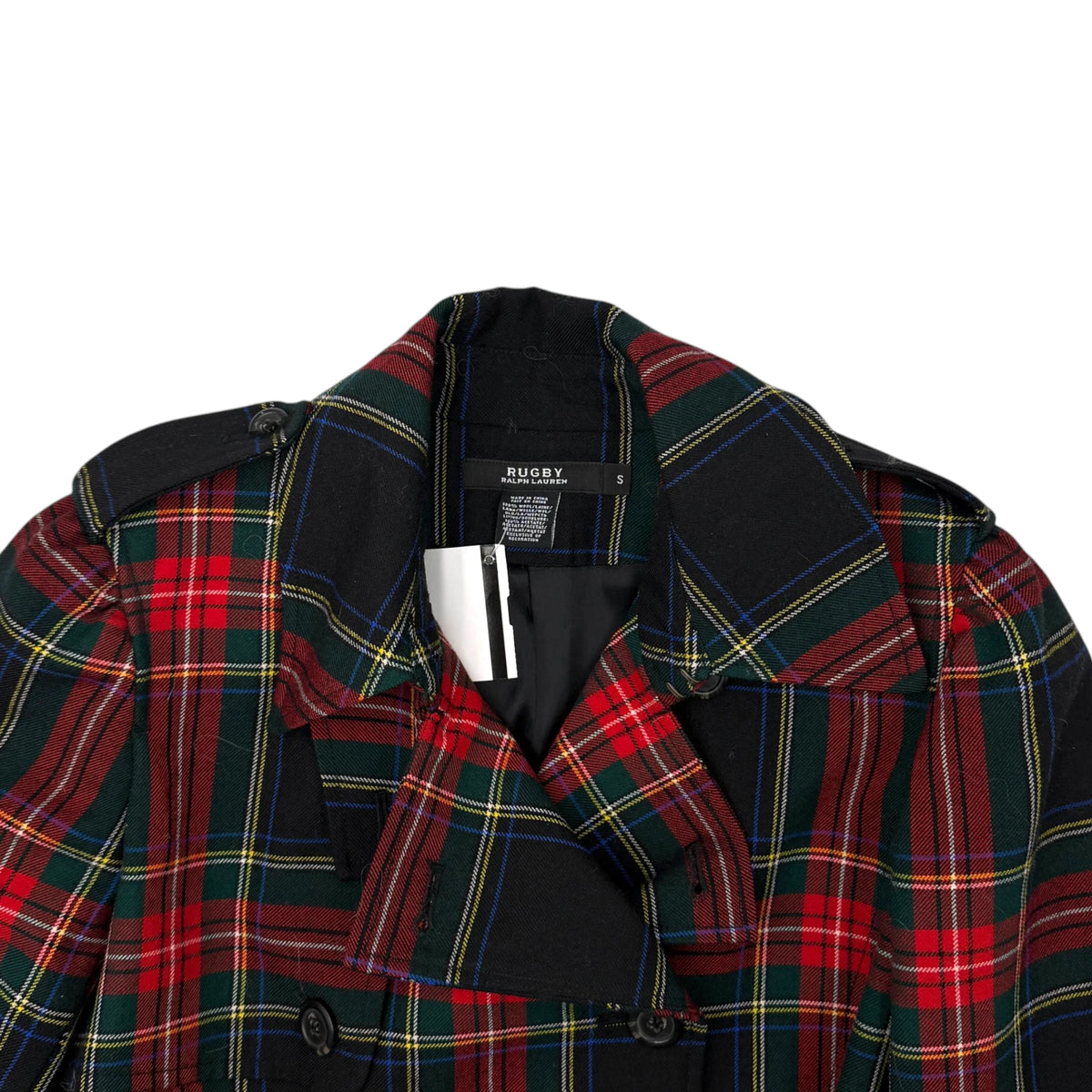 Ralph Lauren Plaid Trench