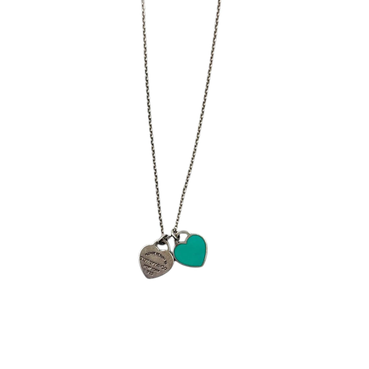 Tiffany & Co. Double Heart Tag